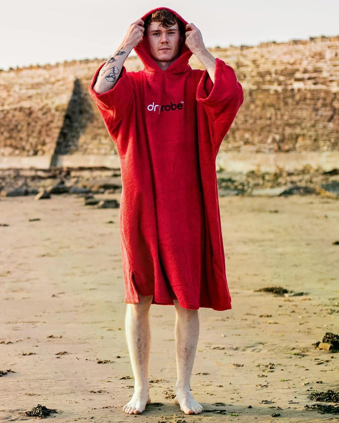DRYROBE Handtuchmantel Bio-Baumwolle
