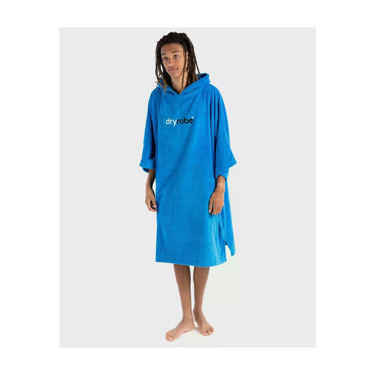DRYROBE Handtuchmantel Bio-Baumwolle Cobalt Blue Adult