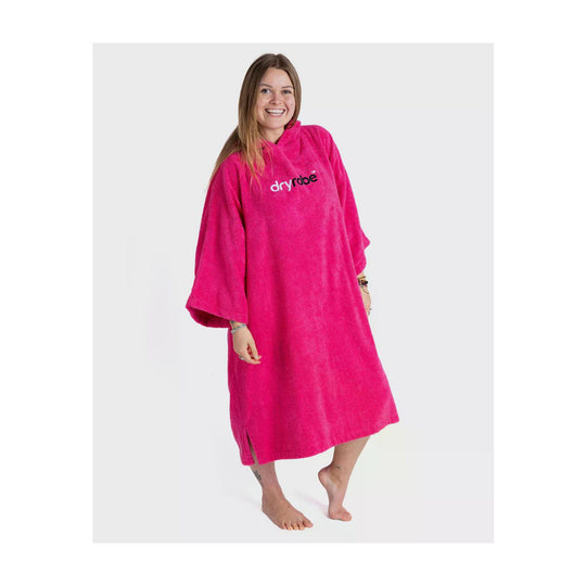 DRYROBE Handtuchmantel Bio-Baumwolle Pink Adult