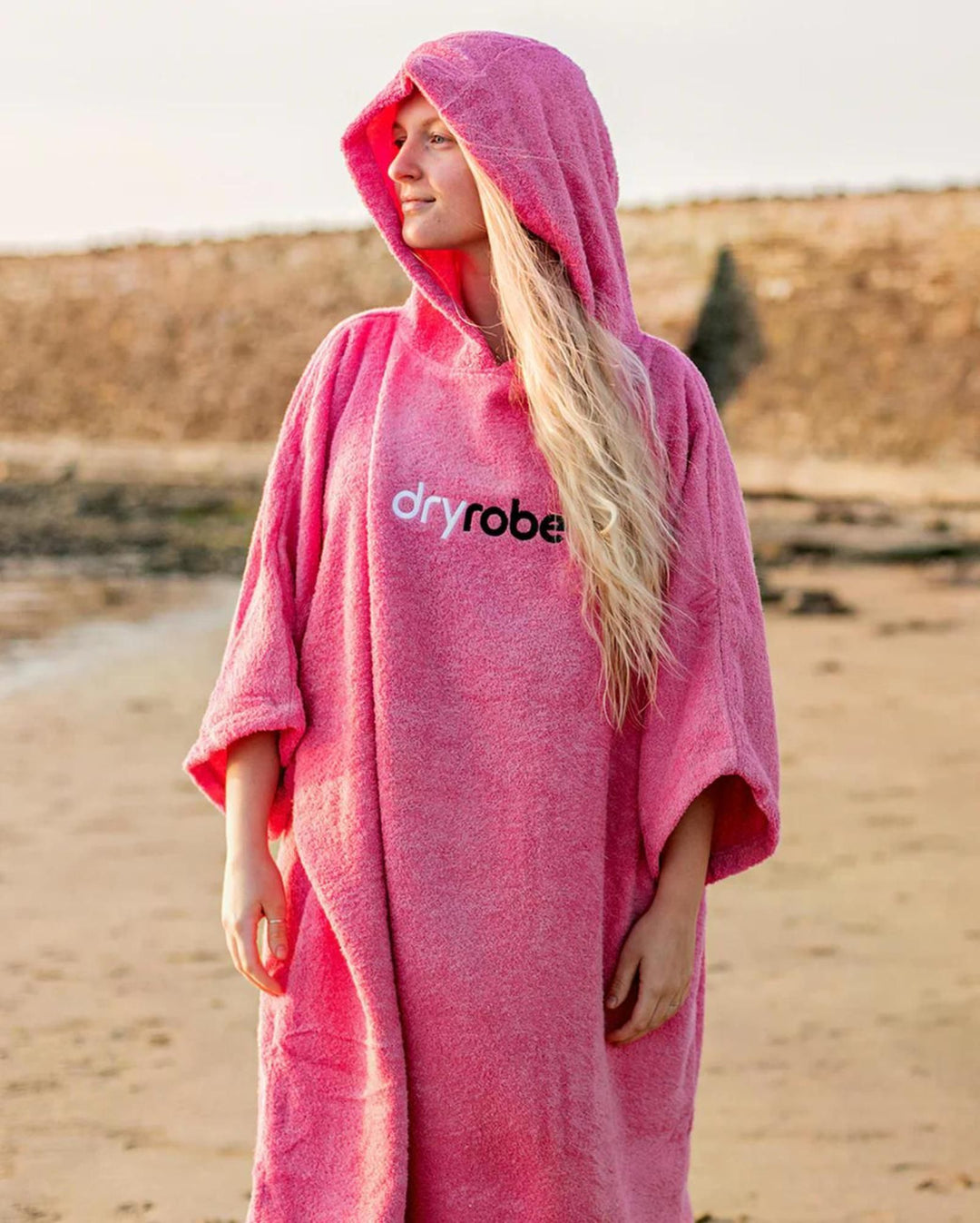 DRYROBE Handtuchmantel Bio-Baumwolle