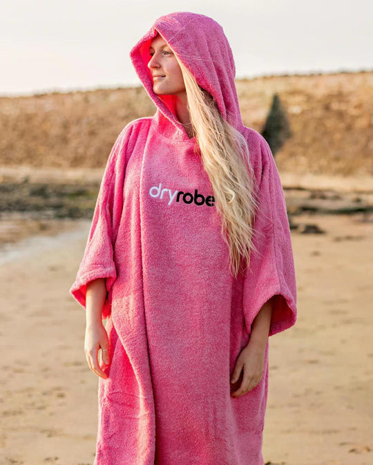 DRYROBE Handtuchmantel Bio-Baumwolle