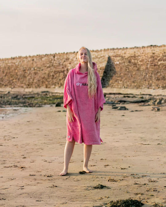 DRYROBE Handtuchmantel Bio-Baumwolle