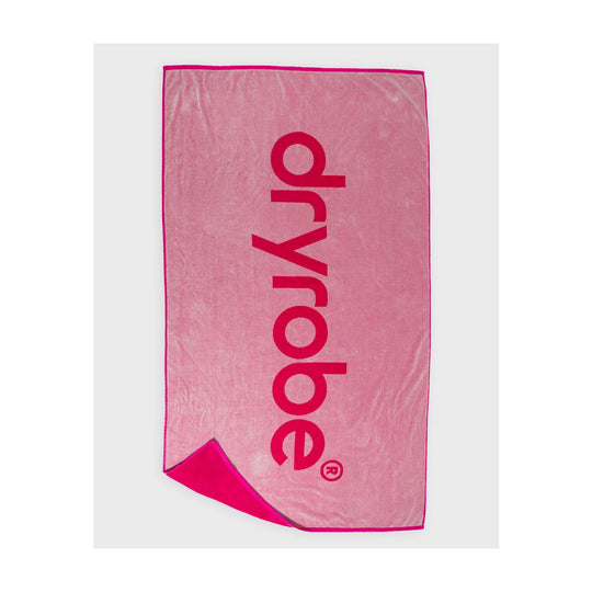 DRYROBE Strand Handtuch Pink