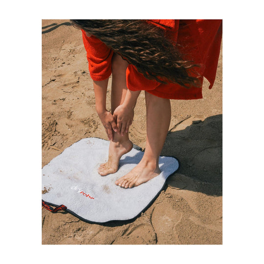 DRYROBE Umziehmatte Grau Schwarz