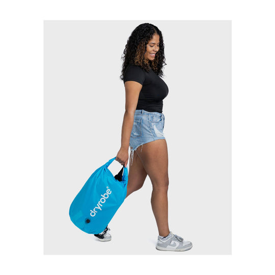 DRYROBE wasserdichter Packsack Drybag Blau