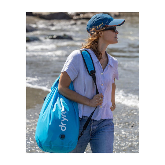 DRYROBE wasserdichter Packsack Drybag Blau