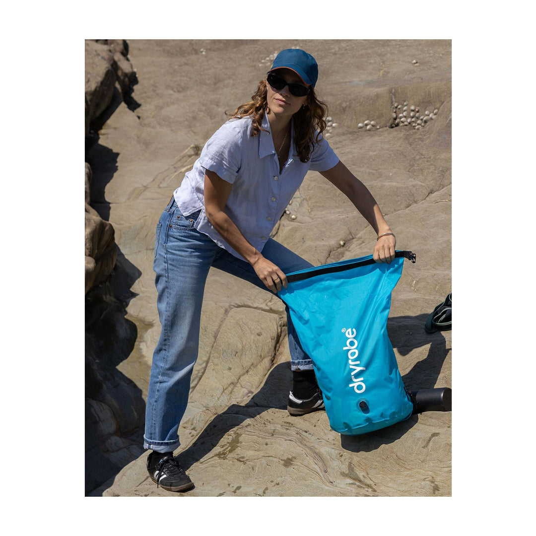 DRYROBE wasserdichter Packsack Drybag Blau