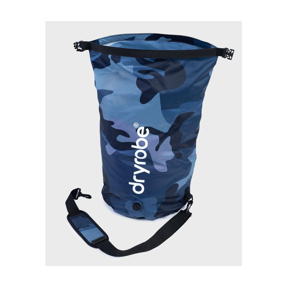 DRYROBE wasserdichter Packsack Drybag Blau Camo