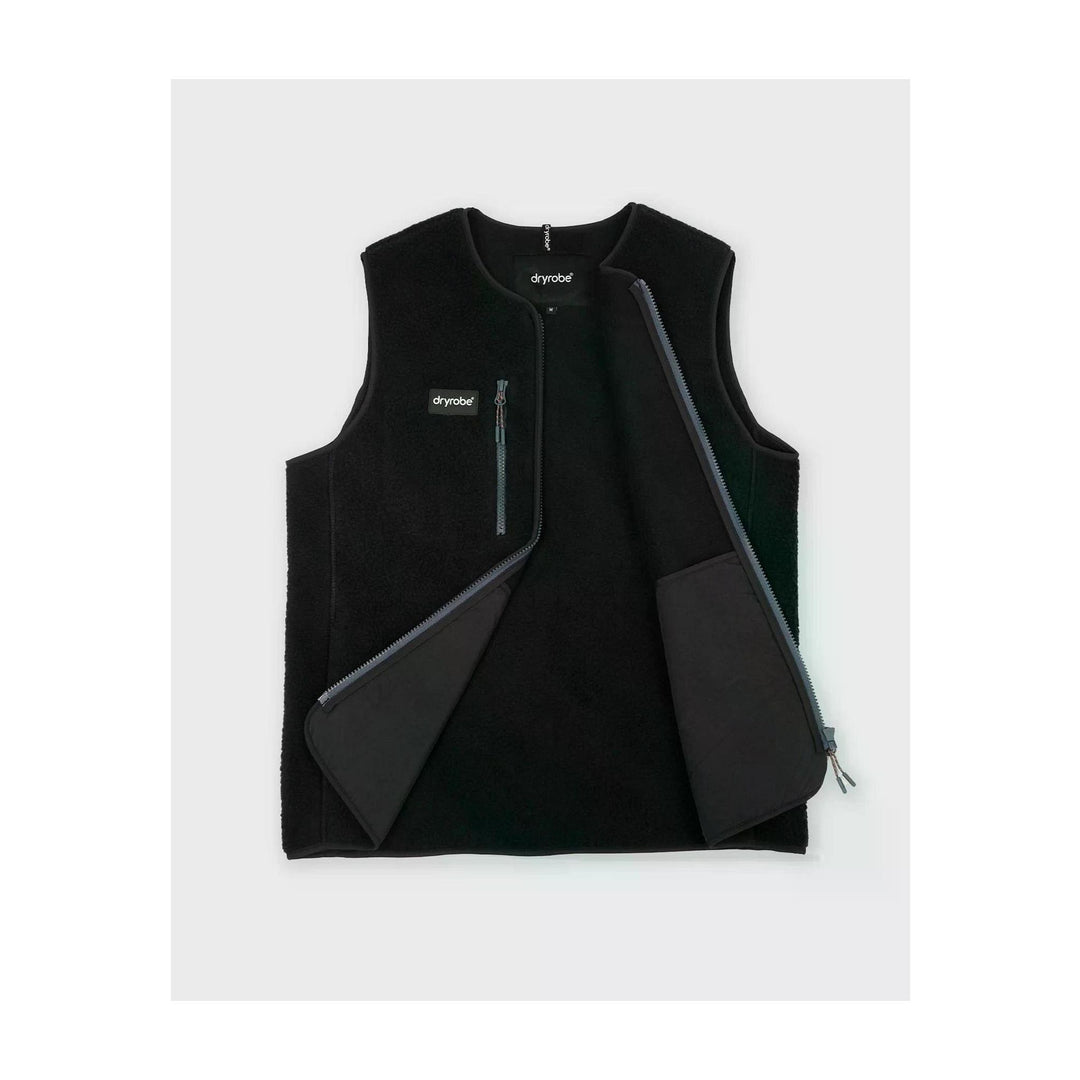 DRYROBE Thermo Weste unisex Black Adult