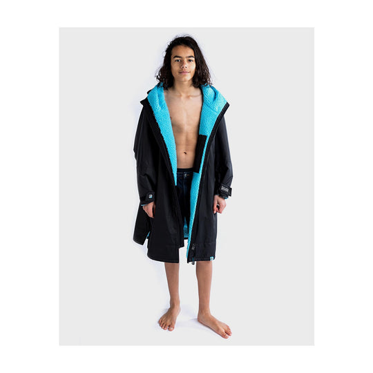 DRYROBE Advance Long Sleeve KIDS Schwarz Blau