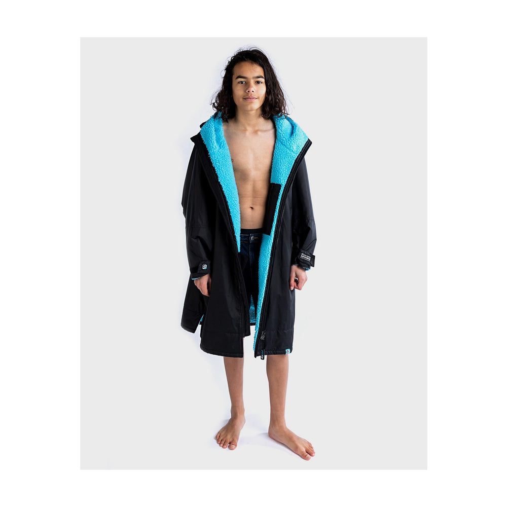 DRYROBE Advance Long Sleeve KIDS Schwarz Blau