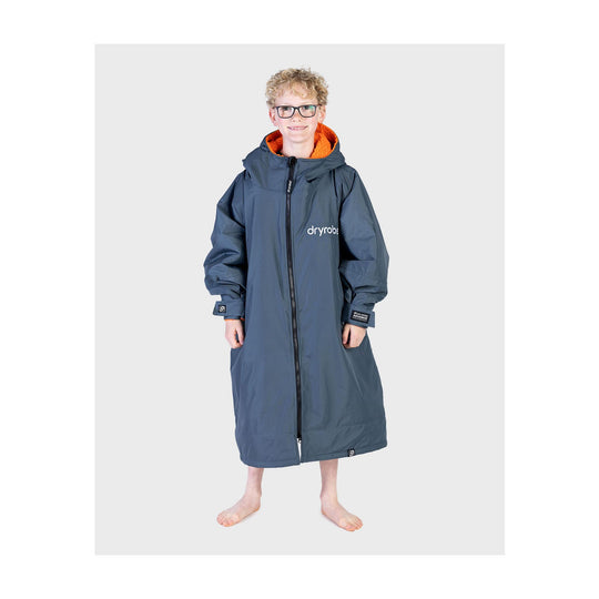 DRYROBE Advance Long Sleeve KIDS Grau Orange