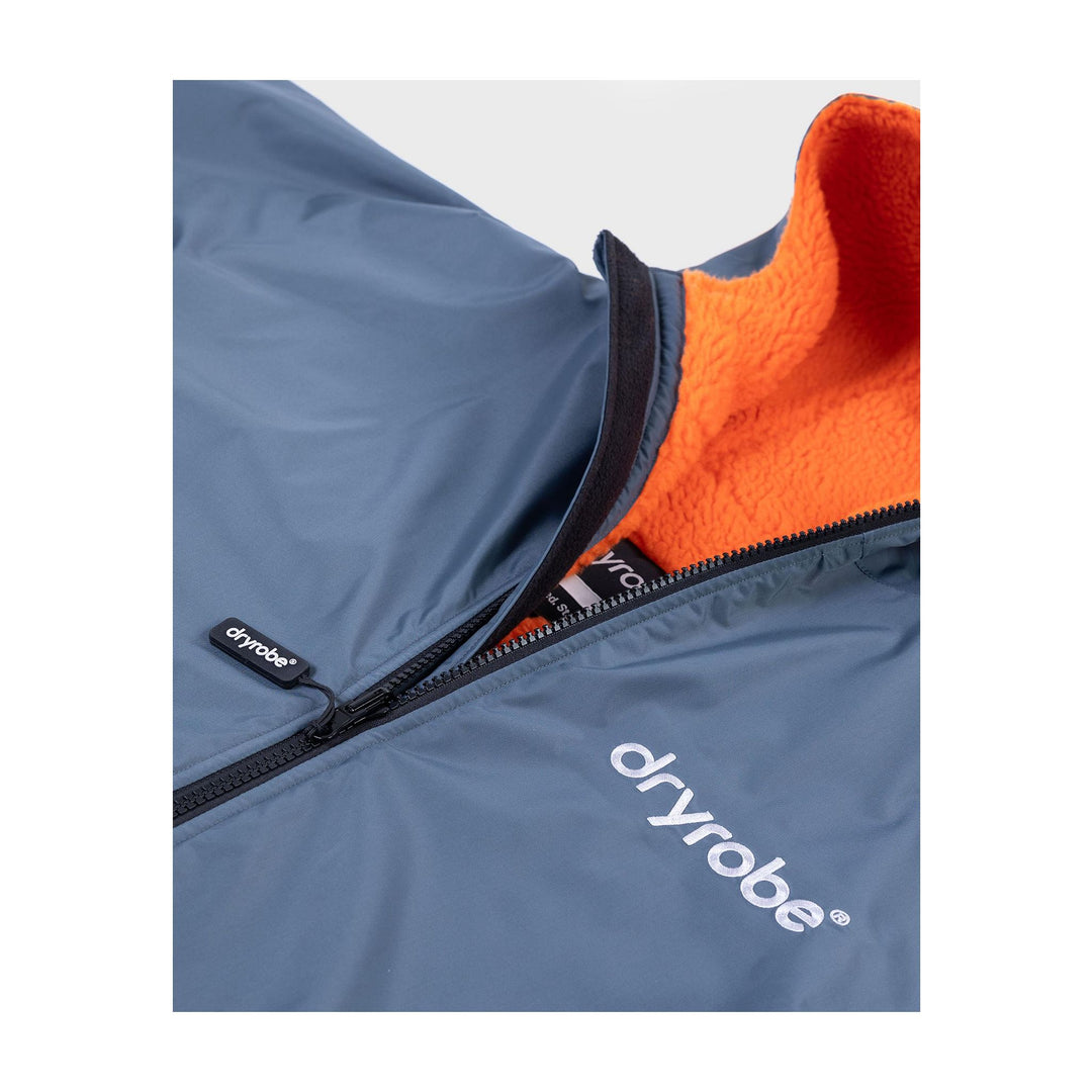 DRYROBE Advance Long Sleeve KIDS Grau Orange
