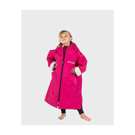 DRYROBE Advance Long Sleeve KIDS Pink Grau