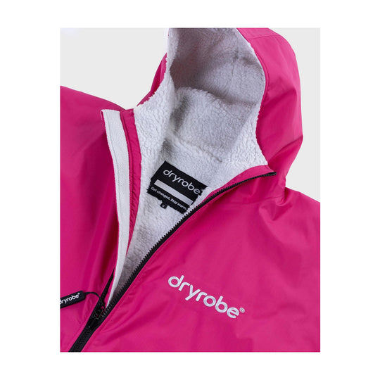 DRYROBE Advance Long Sleeve KIDS Pink Grau