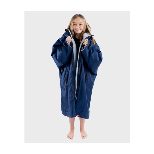 DRYROBE Advance Long Sleeve KIDS Navy Grau