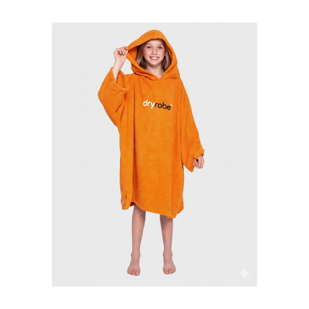 DRYROBE Handtuchmantel Bio KIDS Orange