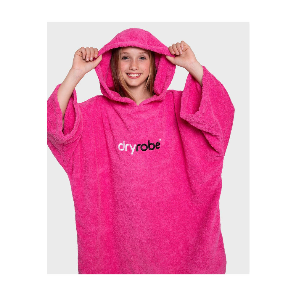 DRYROBE Handtuchmantel Bio KIDS Pink