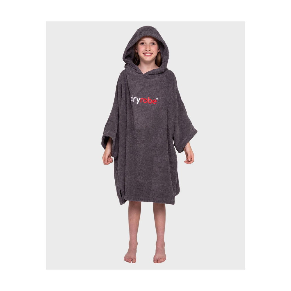 DRYROBE Handtuchmantel Bio KIDS Slate