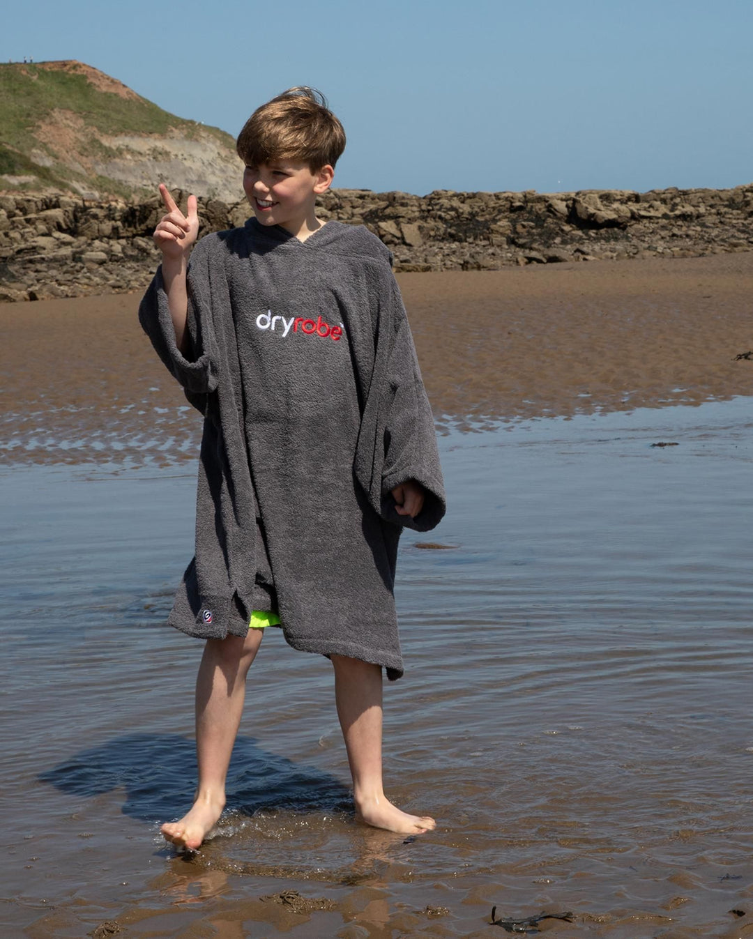 DRYROBE Handtuchmantel Bio KIDS