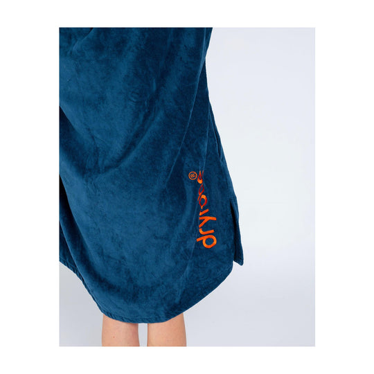 DRYROBE Fullzip Handtuchmantel Baumwolle Blue Adult