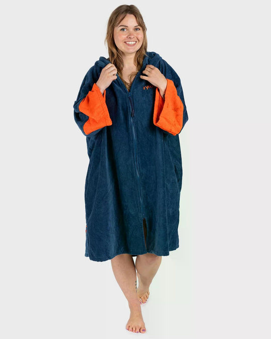 DRYROBE Fullzip Handtuchmantel Baumwolle
