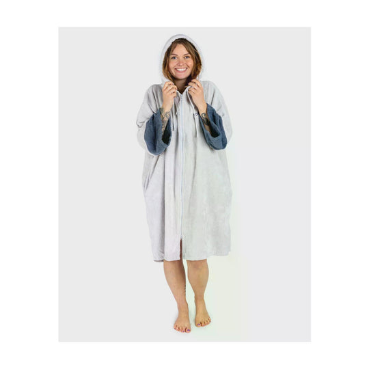 DRYROBE Fullzip Handtuchmantel Baumwolle Cloud Adult