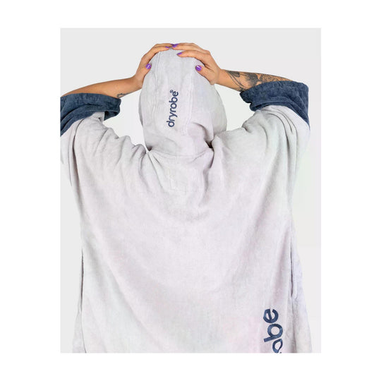 DRYROBE Fullzip Handtuchmantel Baumwolle Cloud Adult