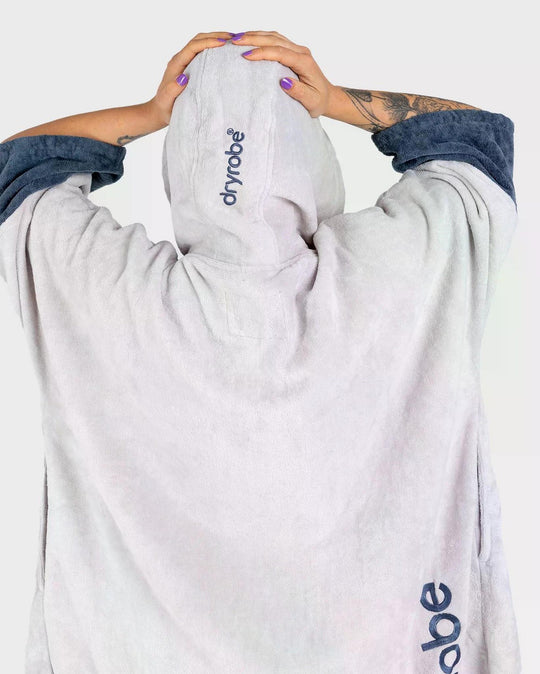 DRYROBE Fullzip Handtuchmantel Baumwolle