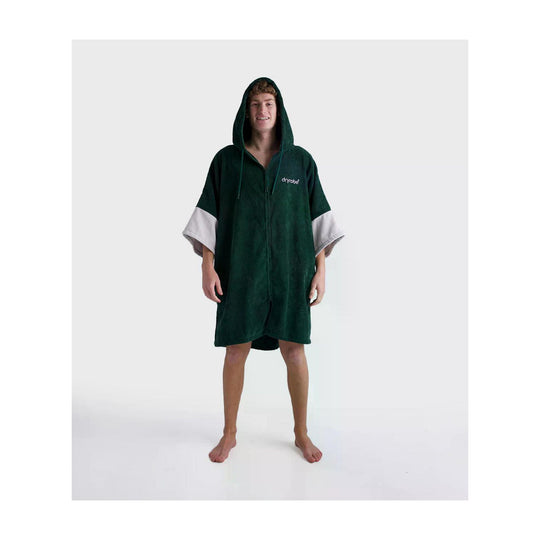 DRYROBE Fullzip Handtuchmantel Green Adult
