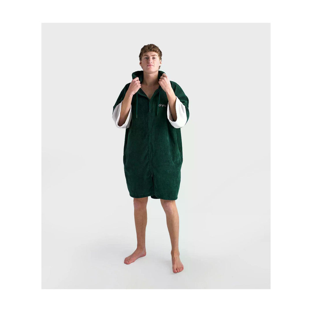 DRYROBE Fullzip Handtuchmantel Green Adult