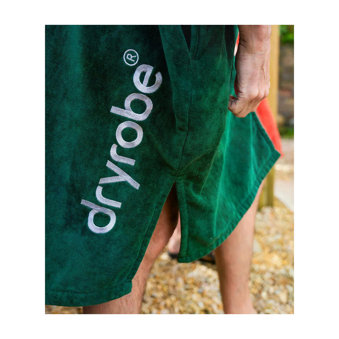 DRYROBE Fullzip Handtuchmantel Green Adult