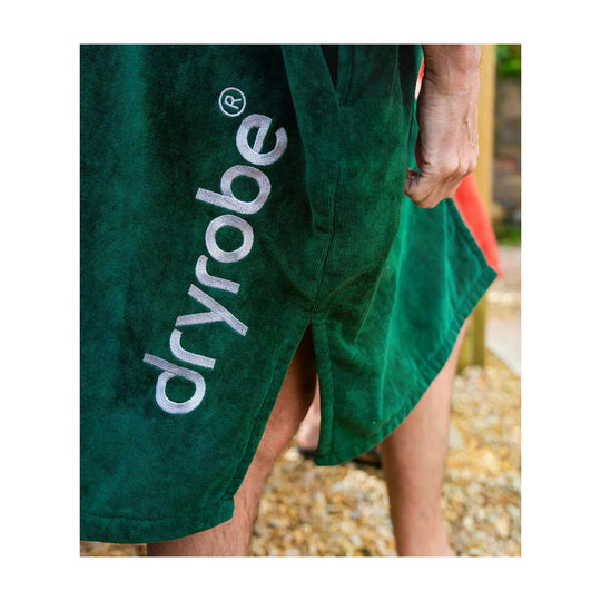DRYROBE Fullzip Handtuchmantel Green Adult