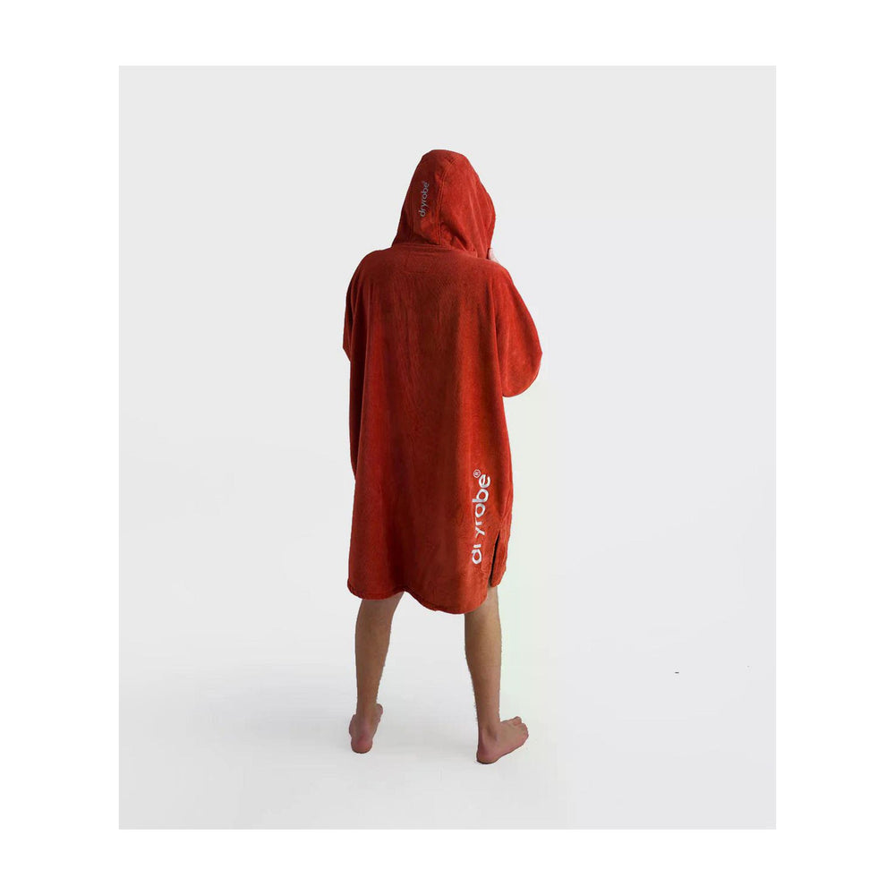DRYROBE Fullzip Handtuchmantel Baumwolle Orange Adult