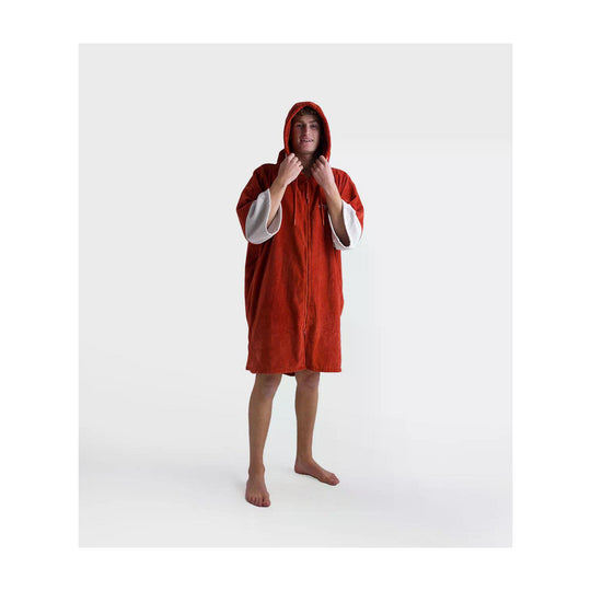 DRYROBE Fullzip Handtuchmantel Baumwolle Orange Adult