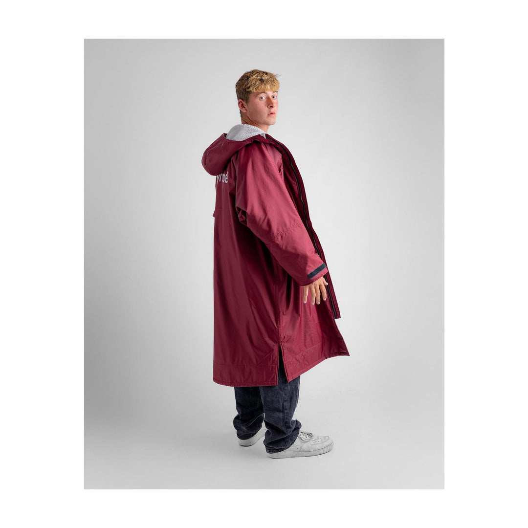 DRYROBE Advance Long Sleeve Burgunder Grau Adult