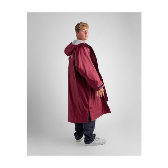 DRYROBE Advance Long Sleeve Burgunder Grau Adult