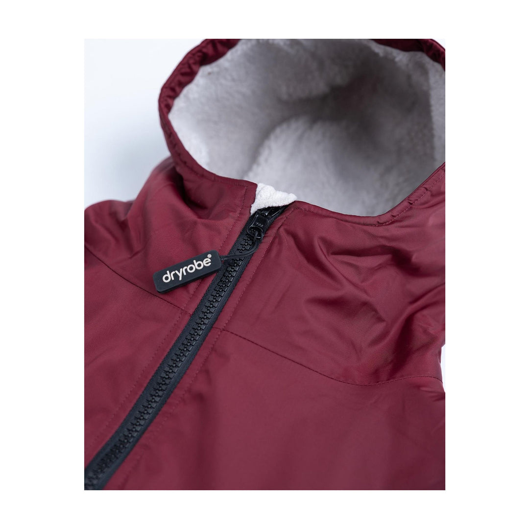 DRYROBE Advance Long Sleeve Burgunder Grau Adult