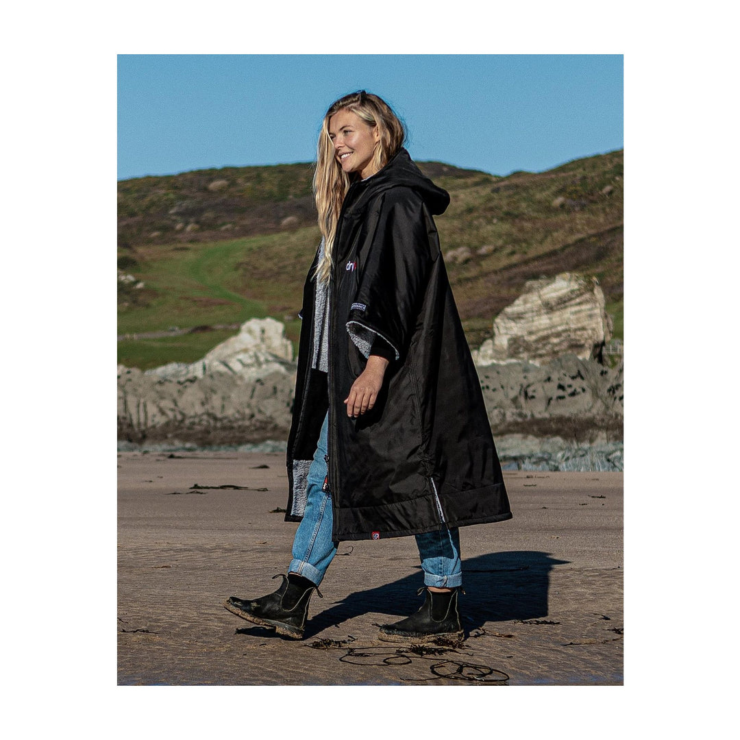 DRYROBE Advance Short Sleeve Black Grey Adult