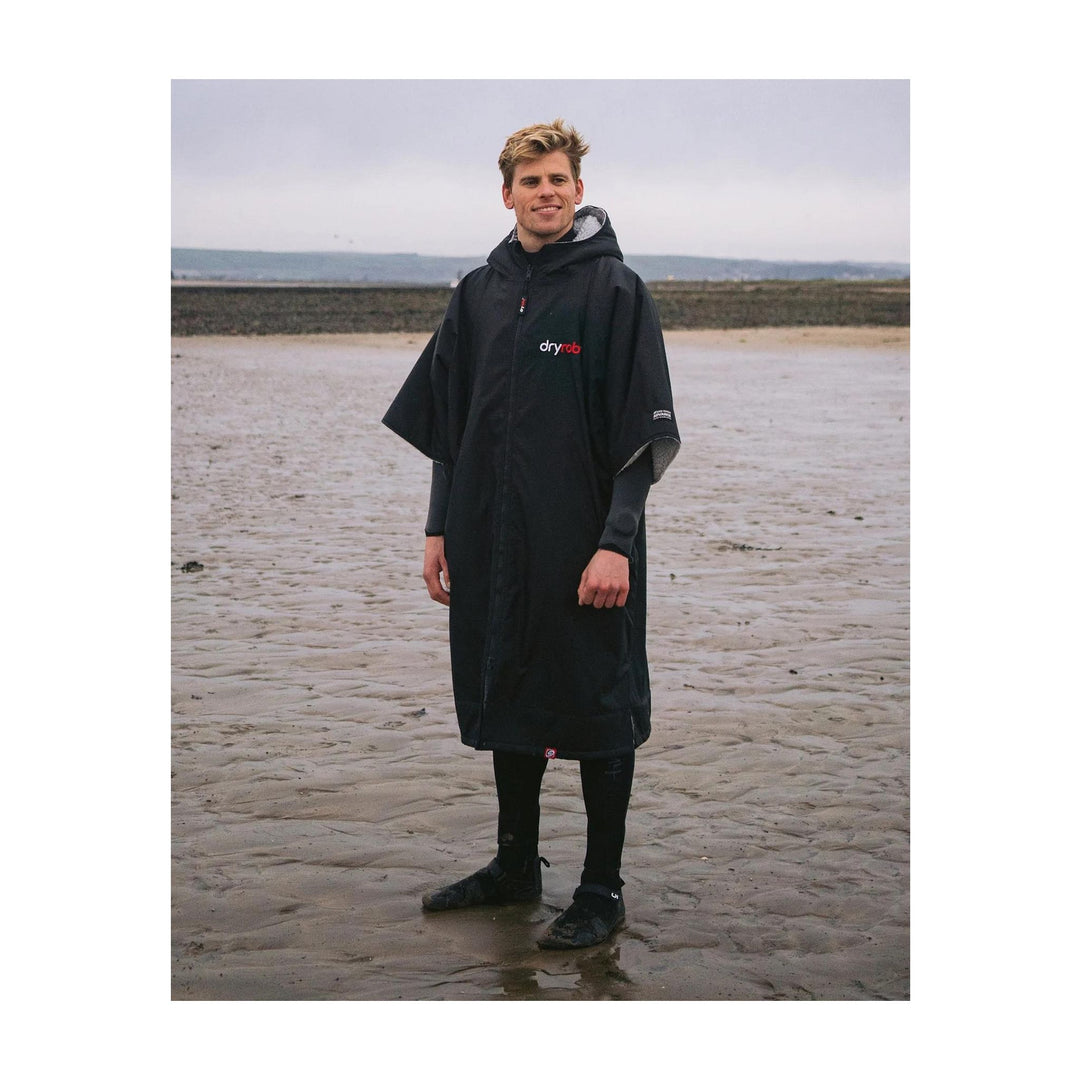 DRYROBE Advance Short Sleeve Black Grey Adult