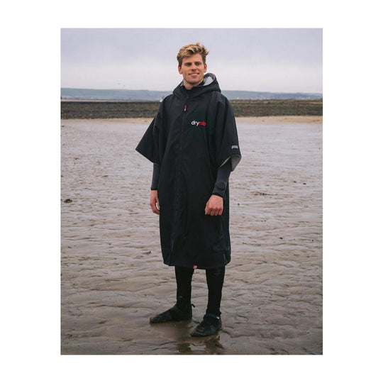 DRYROBE Advance Short Sleeve Black Grey Adult