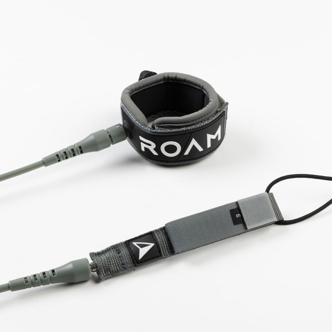 ROAM Surfboard Leash Comp 5.0 152cm 6mm Blau