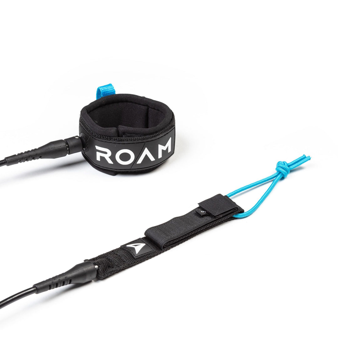 ROAM Surfboard Leash Comp 5.0 152cm 6mm Blau