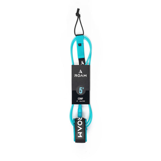 ROAM Surfboard Leash Comp 5.0 152cm 6mm Blau