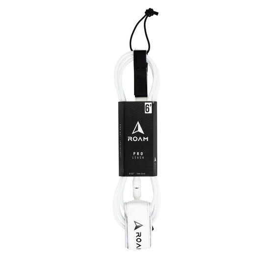 ROAM Surfboard Leash PRO 9.0 Weiss