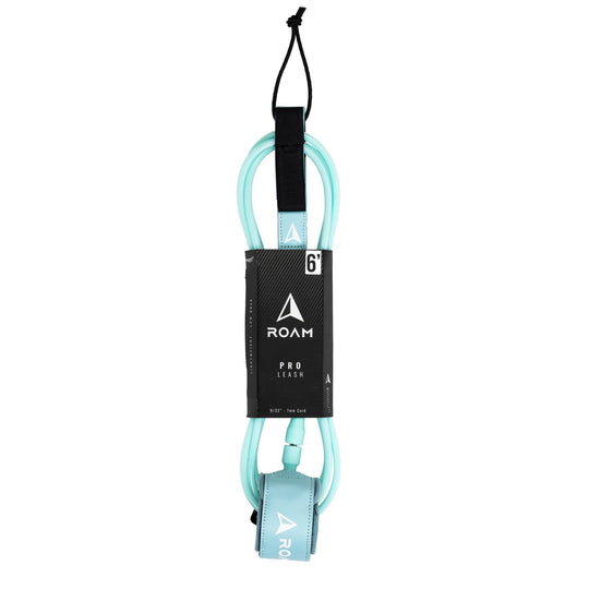 ROAM Surfboard Leash PRO 9.0 Lite Teal