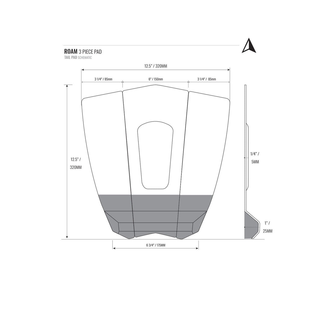 ROAM Footpad Deck Grip Traction Pad Sand