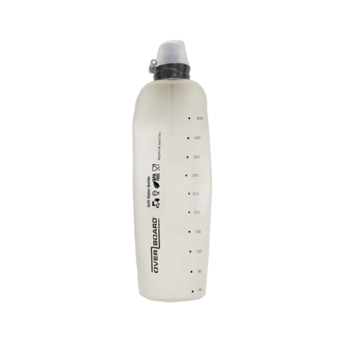 OverBoard Trinkflasche Soft Bottle Klar