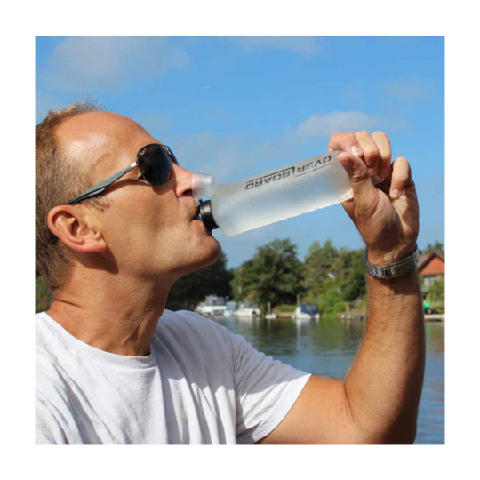 OverBoard Trinkflasche Soft Bottle Klar