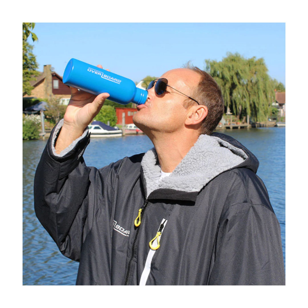 OverBoard Edelstahl Trinkflasche Blau